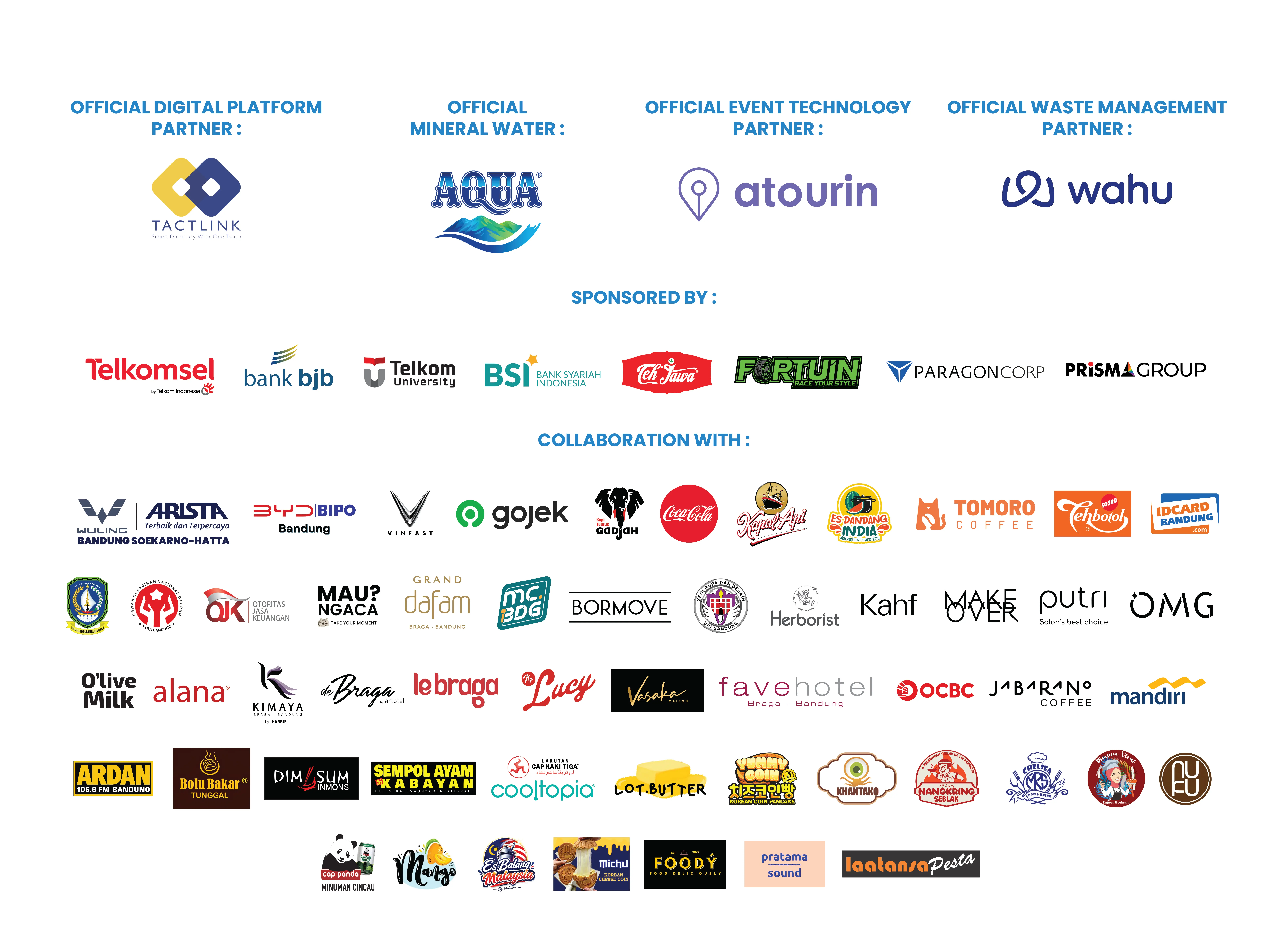 Asia Africa Festival Partners and Sponsors